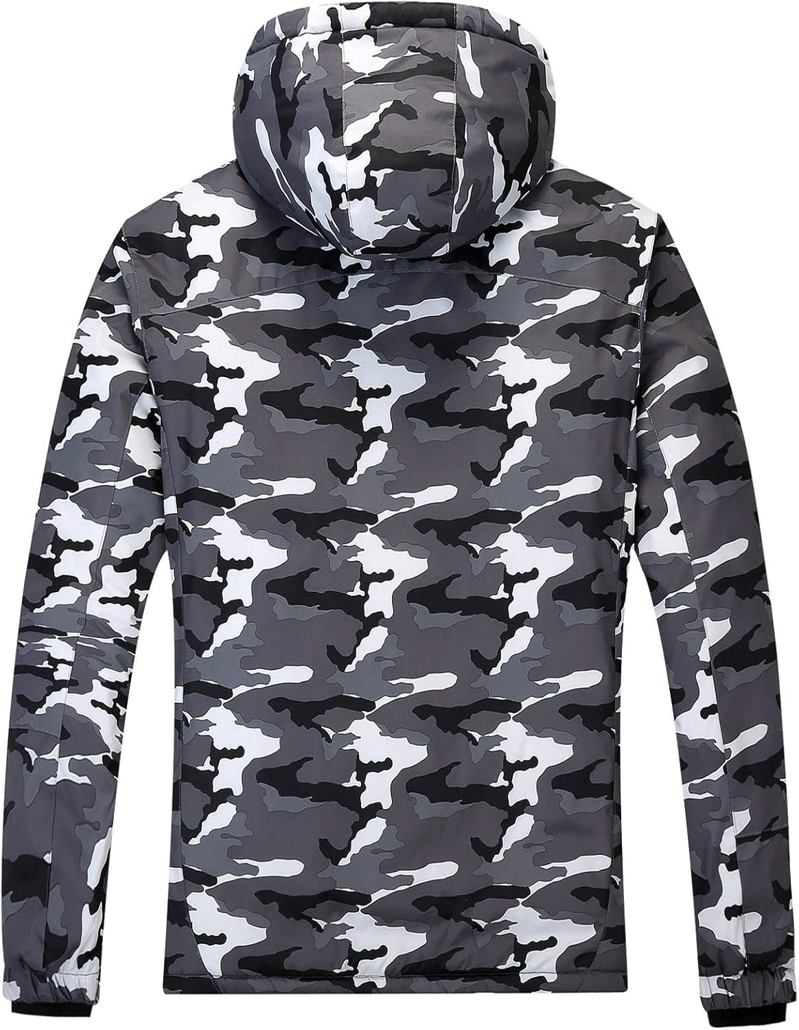 Women’S Waterproof Snow Ski Jacket Mountain Windproof Winter Coat with Detachable Hood